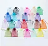 2022 new 7x9cm Small Organza Gift Bag Jewelry Packaging Bags Wedding Party Favor Jewel Pouch