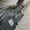 Music Man JPX John Petrucci Top in acero trapuntato blu scuro Chitarra elettrica Ponte tremolo Whammy Bar, accordatori bloccabili