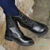 Boots Casual Sale Black Flat Fashion Informales Zapatillas For Shoes Men Footwear Mens Sport Leather