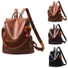 Outdoor Bags Women Ladies Girls Shoulder Backpack Hairball Waterproof Fashion Leather High Quality Simple Versatile H1