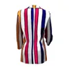 Women Striped Blazers Autumn Long Sleeve Ladies Jackets Elegant Work Tops Buttons BusinSuits Sport Coats Streetwear X0721