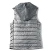 SEDUTMO Winter Hooded Duck Down Vest Women Ultra Light Short Jackets Casual Autumn Thin Slim Waistcoat ED1310 211018