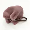 Borsa a mano in peluche con borsa staccabile Borsa invernale nuova pelliccia di grande capacità Borsa a tracolla firmata Borse a tracolla p09t #