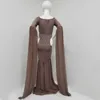 Elegant Shoulderless Maternity Photography Props Long Dress For Pregnant Women Fancy Pregnancy Dress Sexy Gown Photo Shoot