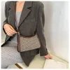 Shoulder Bags Fashion Texture Small Bag Female Trendy Net Red Plaid Ladies Square Wild Single Messenger wallet