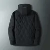 Thick Fleece Hooded Parkas Jacket Men Winter High Quality Waterproof Coat Fashion Casual Winter Wool Liner Parkas Male 211124