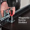 Hand Tools 5 Pcs Magnetic Screw Holder Rings 1/4 Inch/ 6.35 Mm Screwdriver Driver Bits Magnetizer For Electric Drill And