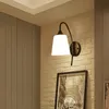 Wall Lamps Modern Lamp E27 90-260V Glass LED Light Fixtures Aisle Corridor Bathroom Mirror Bedside Bedroom Sconce Luminaria