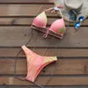 Baddräkt sexig bikini hel färgad ung flicka fest semester strandkläder kvinnor badkläder omslag till vårdräkt kvinnor