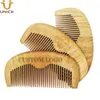 natural wooden hair combs