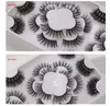 Bestseller Make-up 18 paren / set Faux 3D Nertsen Valse Wimpers Dikke Wimperverlenging Dierproefvrij Nep Nertsenwimpers Herbruikbaar 2 stijlen Mix in 1 set