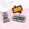 Beetlejuice Emaille Pin Thriller komedie badge broche Revers pin Denim Jeans shirt tas Gothic Punk Film Sieraden Cadeau voor vrienden6512506