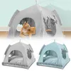 Kedi Yatak Mobilya Katlanabilir Pet Çadır Evi Nefes Üretilebilir Yatık Yatağı Taşınabilir Açık İç Mekan Kenöbeği Küçük Köpek Damlası İçin