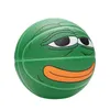 Spalding JRS x sad frog Pepe co-märkt basketboll nr 7 presentask för pojkvän Camouflage 24K Black Mamba Jubileumsupplaga PU-spel Inomhus utomhus