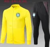 Men Soccer Training Jacket Long-Sleeved Pants Zipper Set Men's Tracksuits