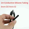 Nxy Adult Toys Tens Estim e Stim Macchina conduttiva per tubi in gomma siliconica 8mm Od 4mm Id 1207