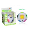 Высококачественная DHL Creative 12 Dole Spheric Magic Rainbow Ball Plastic Puzzle Children039s Образование