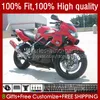 Forma wtryskowa dla Honda CBR 600F4i 600 F4I FS CC F4 I 2004 2005 2006 2007 Body 55NO.107 CBR600F4I czerwony czarny CBR600FS 04-07 600CC CBR600 F4I 04 05 06 07 OEM Zestaw do zwalczania