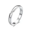 Wedding Rings 2022 Trendy Crystal Engagement Ring For Women Elegant Alliance Zircon Cubic Female Jewelry Gift Girlfriend