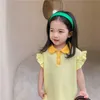 Le nuove ragazze di estate di HAYANA vestono il vestito dolce lavorato a maglia a maniche corte di polo coreano Q0716