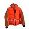 Manteaux pour femmes Parkas veste réversible veste bouffante d'hiver parka classique à capuche épais extérieur chaud lettre double face porter du coton des deux côtés manteau unisexe