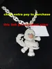 Hip Hop Iced Out Gold Sliver Color Red nose clown Pendant Cartoon Character mens hiphop jewelry