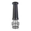 Großhandel 510 Drip Tip Adapter Rauchen Zubehör Verlängern Epoxy Mundstück Draht Bohrung Edelstahl Emitter Saugen 4 Farben Für TFV8 X Big Baby Crown Zerstäuber