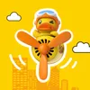 New style toon duckling Pilot Air Freshener perfume Automobile Interior Perfume Clip Fragrance Ornament Car Accessories