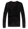 Men's Sweaters Knitted Hip Hop Streetwear Men Clothing Casual V-Neck Slim Fit Pullover Knitwear Male