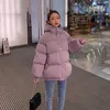 UIT Seizoensklaring Dames Winter Katoen Gewatteerde kleding Down Cotton Patded Jacket Korte Koreaanse versie Losse 210819