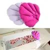 Soft Bathroom Pillow Home Comfortable Spa Inflatable Bath Cups Shell Shaped Neck Bathtub Cushion Bathroom Accessories RRD11743