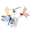decoración al aire libre de libélula