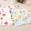 Bib Bandana Bandana Babá Babador Babador Alimentação Smock Infantil Burp Pano Dos Desenhos Animados Saliva Toalha Bebê Comendo Acessório Macio Baby Stuff 2482 Q2