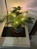 LED String Light 0.5M 1M 2M 3 Modi Silvery Copper Wire Batterij Operated Strings Lamp Kerst Bruiloft Feest Decoratie Fairy Lights