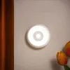 Lampada da parete Camera da letto Armadietto Luce notturna a induzione automatica LED Ricarica Armadio Corridoio Mini illuminazione portatile