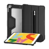 For Ipad 10.2 Inch Protective Case Leather Smart Shockproof Rugged Back Cover Compatible with 8th/7th Gen