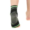 Apoio de tornozelo elástico cinta de nylon brace esportes basquete futebol Tornozeleira esporte fitness achilles tendon