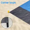 Waterdichte campingmat Stranddeken Outdoor Draagbare Lichtgewicht Matras Picknick Toerisme Grondtapijt Opvouwbare tent 220216