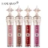 Handaiyan Lipgloss Nude Liquid Lipstick Shimmer Glossy Mirror Lip Tint Cosmetic Moisturizing Waterproof Long Lasting