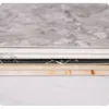 10pcs marmurowa naklejka ścienna 30x60 cm błyszcząca powierzchnia PVC tapeta samoprzylepna wodoodporna do salonu w sypialni łazienka 220217