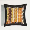 Almofado de Velvet Fabric Luxury Series Sofá Super Soft Cushion Capa de luxuos