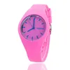 Reloj para mujer Correa de cuero Relojes de cuarzo Zafiro Estilo simple Reloj de pulsera deportivo Montre de luxe Color7