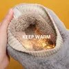 Children's Slippers Autumn Winter Girls Furry Slippers Boy Casual Cute Indoor Home Shoes Big Size Plush Warm Kids Fur Slides 211119