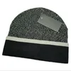 Märke 24SS Sticke Hat Beanie Cap Designer Skull Caps For Man Letter Print Woman Winter Hats 4 Color Top Quality
