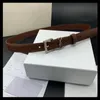 Lady Fashion Belt Belts Women Women szerokość Paliw 25 cm męski luksusowy projekt designerski oryginalny skóra Cintura Ceinture YS le4287554