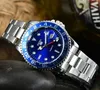Hoogwaardige 2021 Fashion Sports Young Men SEI Brand Luxe horloges vier-pins kwarts horlogesalendar met minimalistische stijl235H