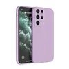 Kvadratisk silikonfodral för Samsung Galaxy S20 S21 Fe Ultra S10 Plus A72 A52 A32 A22 A71 A51 A31 A50 Matt Soft Case Cover