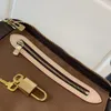 Moda de alta qualidade Speedy Ombro Bag Letra e CheckerBoard Nano Bolsa Senhoras Messenger Bags Boston M41112