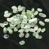 Cyan Phantom incluiu Clear Quartz Crystal Tumbled Stones Arts Artesão de 7-12mm Mini Freeform Polded Lodolite Garden Gemas