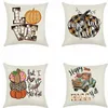 Happy Halloween Pillow Case Pokrywa Dekoracyjna Pościel Spooky Dynia Witch Castle Cute Trick Or Treat Pillowcase świąteczne dekoracje CCB9284